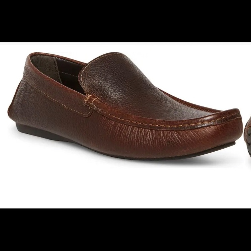 Steve Madden Men’s Brown leather shoe SZ 11.5 NEW